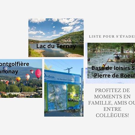 Saint-Rambert-dʼAlbonL'Ecrin Des Ecolesアパートメント エクステリア 写真